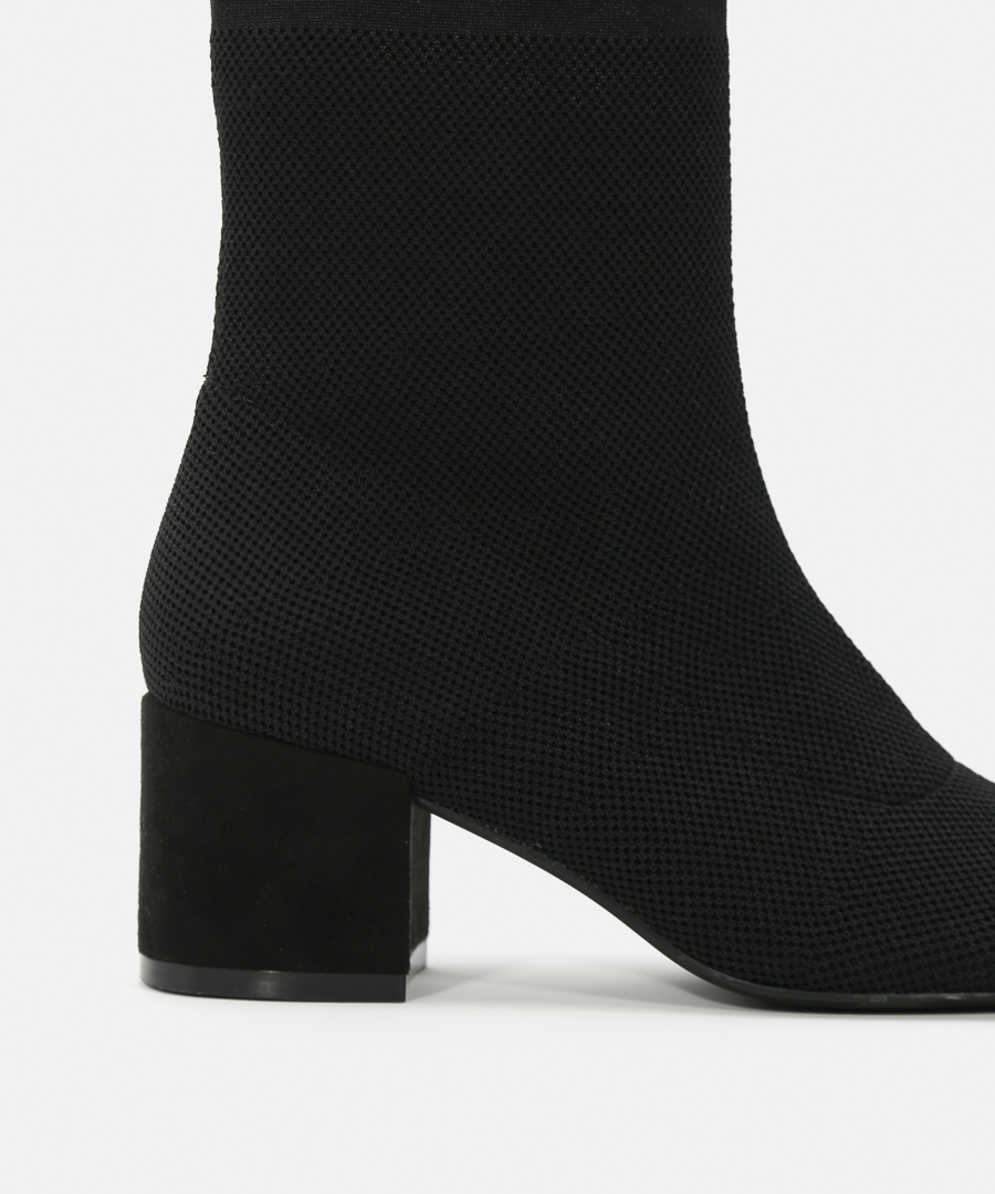 Botín calcetín tacón image number null